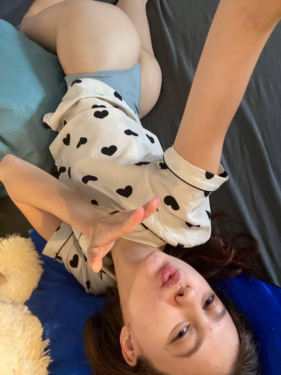 A cozy shot with Your princess — straight from Cali